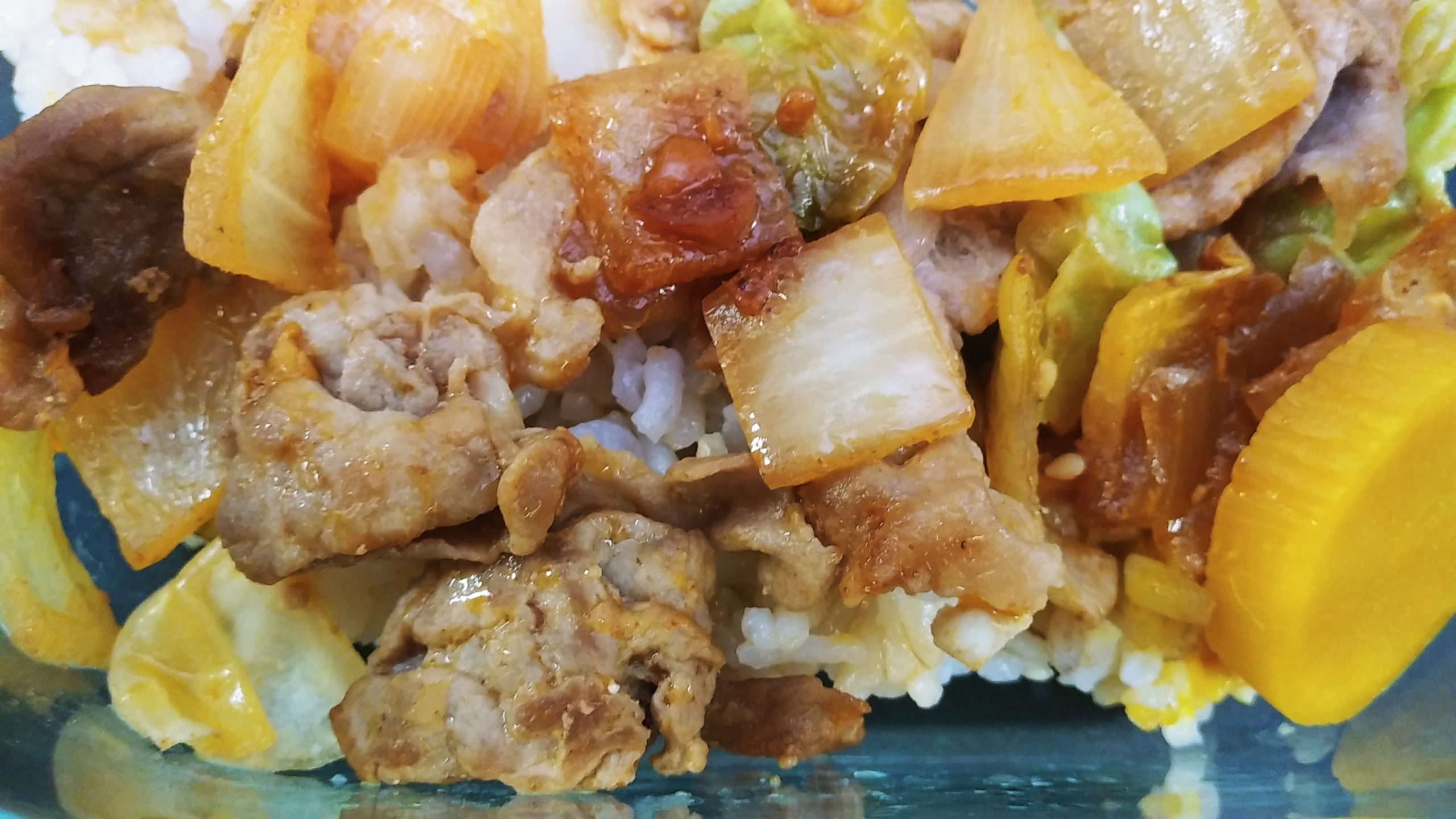 豚肉の味噌野菜炒め